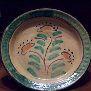 Piatto in Ceramica di Burgio